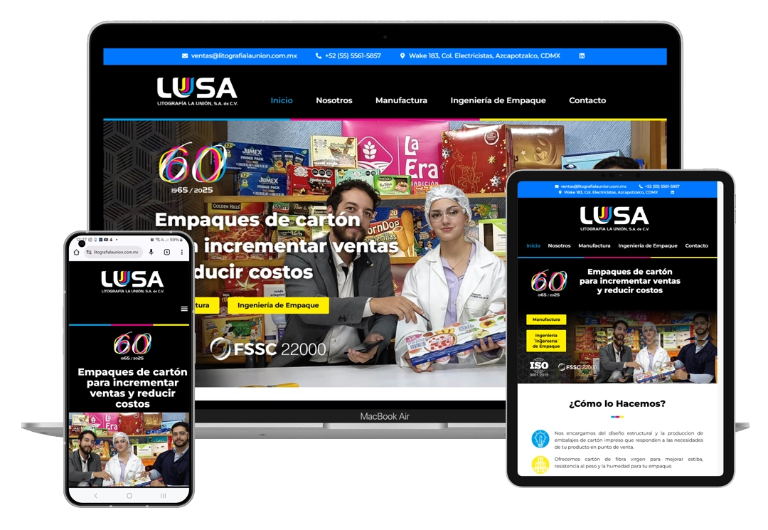 Litografía la Unión-Mockup